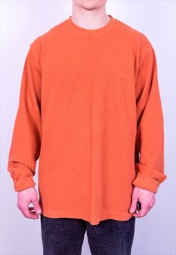 Vintage Timberland Sweatshirt Orange XL