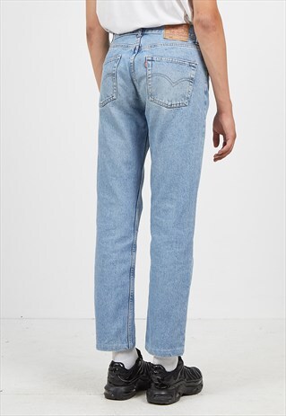 VINTAGE LIGHT BLUE LEVI'S 501 FIT DENIM JEANS