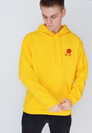 YELLOW SUNSET (RED) HOODIE