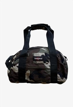 Vintage Y2K Eastpak Camouflage Duffle Bag