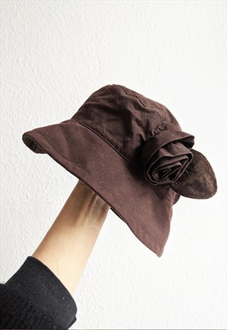 VINTAGE BARBOUR BUCKET HAT