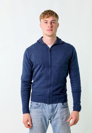 Blue y2ks Tommy Hilfiger Knit Sweatshirt