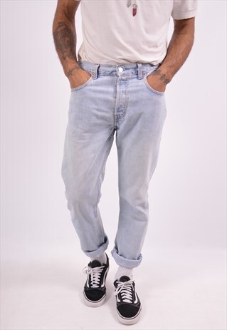 LEVI'S MENS VINTAGE JEANS W32 L33 BLUE 90S
