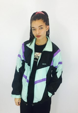 VINTAGE FESTIVAL 80S RAVE WINDBREAKER JACKET
