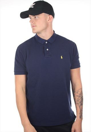 VINTAGE RALPH LAUREN SMALL LOGO POLO SHIRT TOP