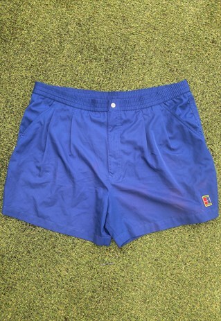 Vintage Nike court 1990s navy blue shorts XL 
