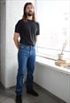 Vintage Blue Straight Jeans