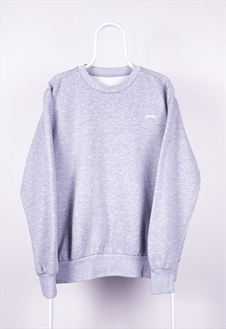 VINTAGE SLAZENGER SWEATSHIRT GREY XL
