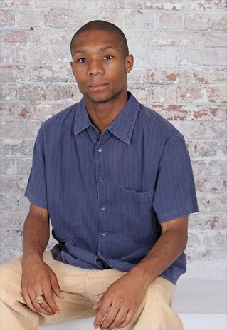 VINTAGE C.P. COMPANY SHIRT BLUE