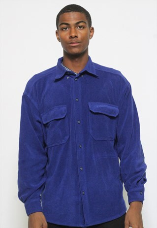 VINTAGE FILA FLEECE OVERSHIRT