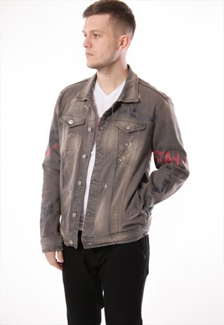 90S VINTAGE RARE VINTAGE DSQUARED2 DENIM JACKET 13194