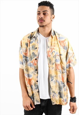 VINTAGE PATTERNED SHIRT PSAW439D