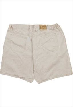 Lee 90's Casual Shorts 34 Beige Cream