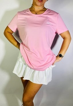 Vintage adidas Pink Gym Sport T Shirt in Pink