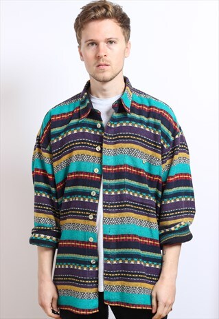 VINTAGE AZTEC NAVAJO SHIRT