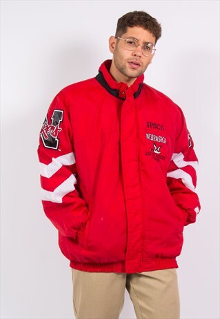 VINTAGE STARTER NEBRASKA HUSKERS JACKET PADDED COAT