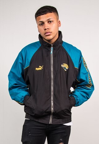 PUMA NFL WINDBREAKER JACKET JACKSONVILLE JAGUARS