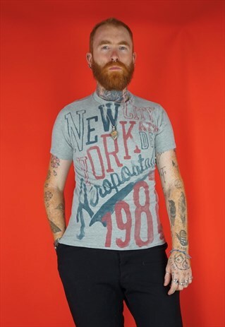 VINTAGE GREY T-SHIRT