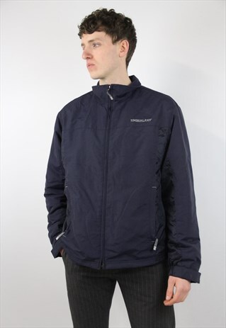 VINTAGE TIMBERLAND NAVY SPORTS JACKET