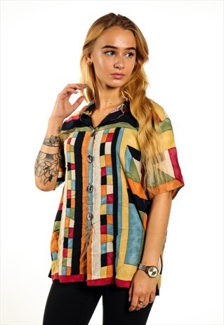 VINTAGE PATTERNED SHIRT S830