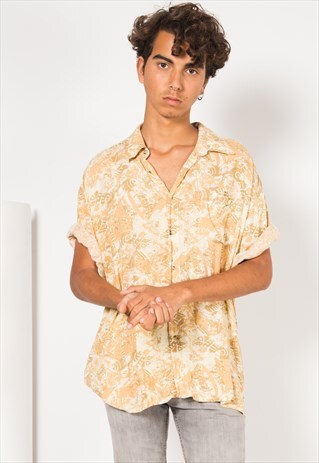VINTAGE 80S HAWAIIAN SHIRT / S1683