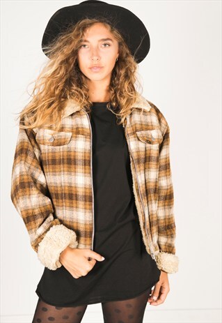 VINTAGE 80S LEE WINTER SHEEPSKIN JACKET / R2200R020