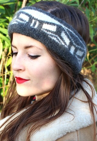 VINTAGE 90S SKI HEADBAND - WINTER WARMER - ONE SIZE FITS ALL