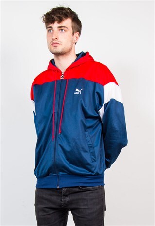 90'S PUMA HOODED TRACKSUIT JACKET