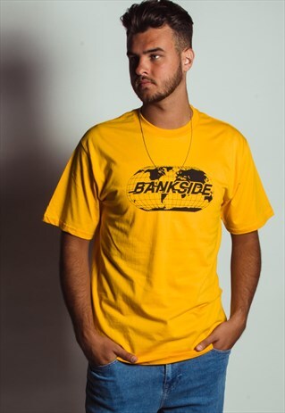 YELLOW GLOBAL T-SHIRT