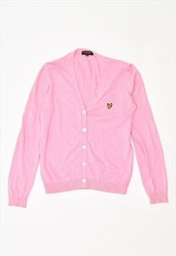 Vintage Lyle & Scott Cardigan Sweater Pink