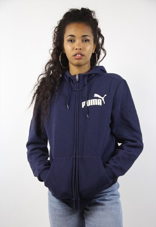 VINTAGE PUMA 90S ZIP-UP HOODIE