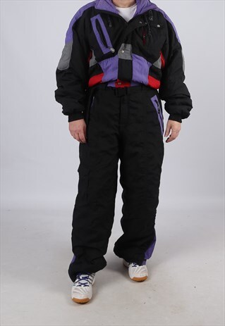 VINTAGE JACK FLASH FULL SKI SUIT SNOW XL 44 - 46" (JCM)