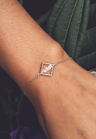 ETHIOPIAN OPAL BRACELET IN SILVER - NIKA