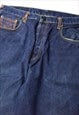 VINTAGE JAPANESE RMC EMBROIDERED DENIM JEANS IN BLUE