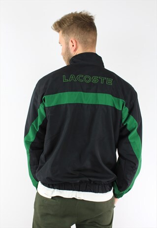 LACOSTE SPELLOUT SPORTS TRACK JACKET