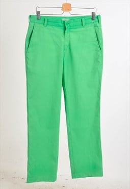 Vintage 00s NIKE trousers in green