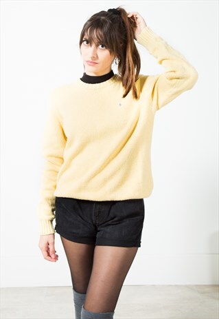 VINTAGE POLO RALPH LAUREN KNIT JUMPER / S508