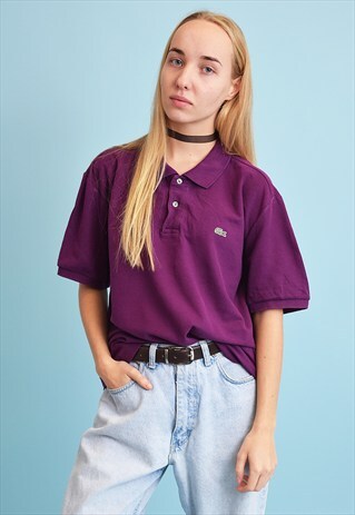 90'S RETRO LACOSTE ATHLEISURE VARSITY POLO T-SHIRT TEE