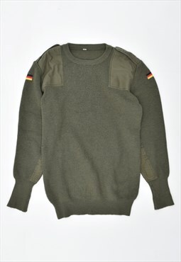 Vintage 90's Vintage Jumper Sweater Military Khaki