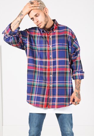 VINTAGE 80S POLO RALPH LAUREN SHIRT / S1428