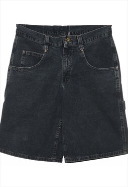 Vintage Lee Black Denim Shorts - W31