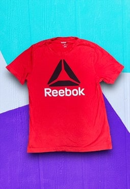 Vintage Y2K Reebok Spell Out T Shirt