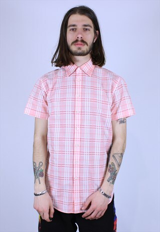 BURBERRY VINTAGE SHIRT RARE PINK