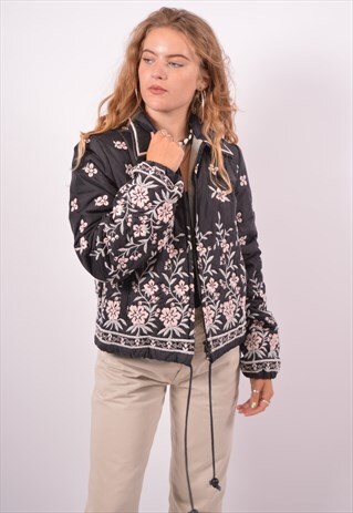 VINTAGE MOSCHINO PADDED JACKET BLACK
