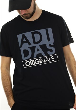 VINTAGE ADIDAS GRAPHIC T SHIRT TEE