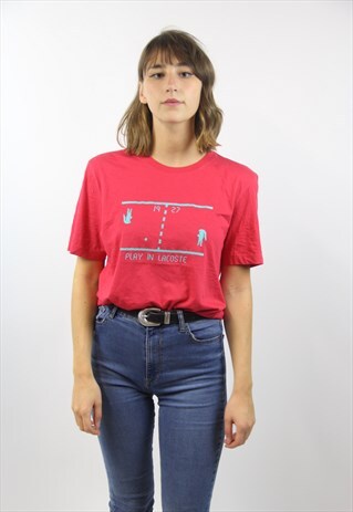 VINTAGE LACOSTE GRAPHIC T-SHIRT
