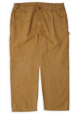 Vintage Dickies Beige Carpenter Workwear Trousers Womens