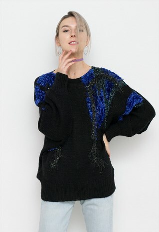 FLUFFY OVERSIZED JUMPER