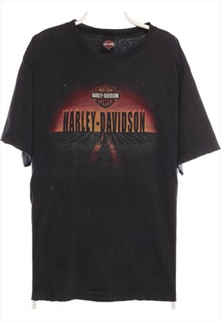 VINTAGE 90'S HARLEY DAVIDSON T SHIRT SHORT SLEEVE CREWNECK