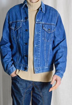 Vintage 90s Blue Grunge Denim Jacket